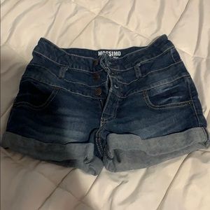 Target denim shorts